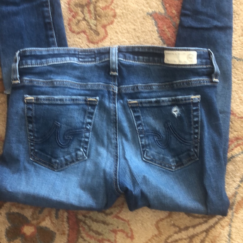 AG The Stilt Rollup cigarette roll-up 27 jeans - Picture 5 of 9